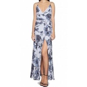 Fame and Partners Revolve Floral Wrap Maxi Dress